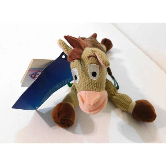 Disney Store Bullseye Mini Bean Bag Plush 8" Toy Story 2 Horse - Picture 6 of 7